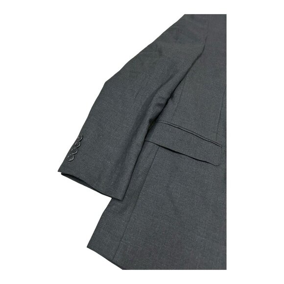 Brooks Brothers Blazer Men 42R Gray 346 Stretch Wool Regular Fit Sport Jacket - Picture 4 of 10